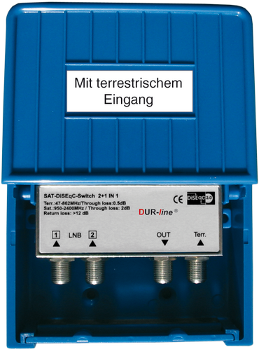 Multischalter Type 3 IN/1 OUT