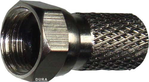 F-Stecker 7 mm mit Dichtring