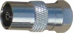 F- Stecker auf IEC- Buchse