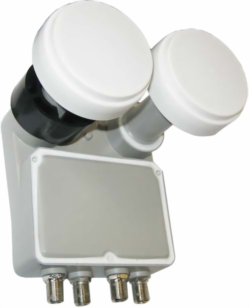 Monoblock Quad 4er LNB 23 mm 0,2 dB