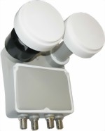 Monoblock Quad 4er LNB 23 mm 0,2 dB