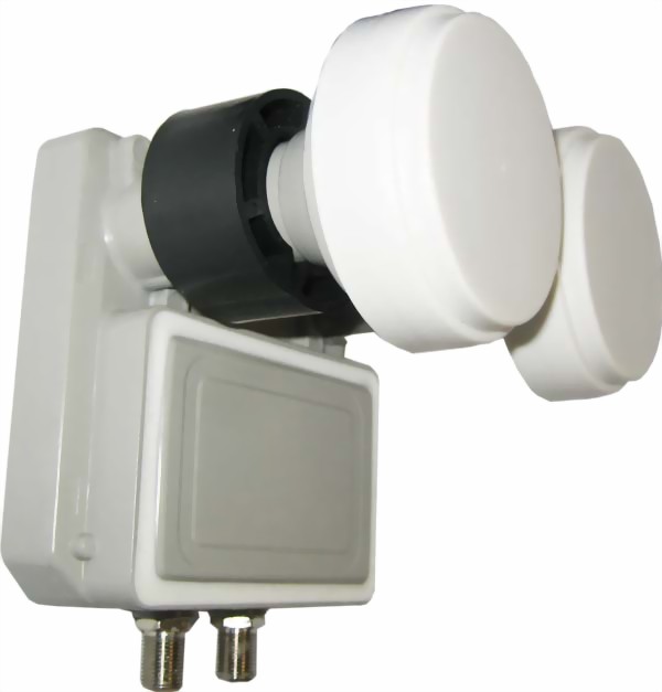 Monoblock Twin LNB 23mm 0,2dB
