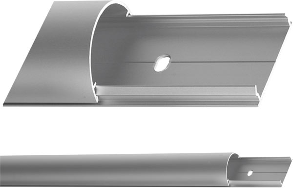 Kabelkanal 50 x 750 mm ALU-Natur f�r Flachbildschirme