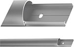 Kabelkanal 50 x 750 mm ALU-Natur f�r Flachbildschirme