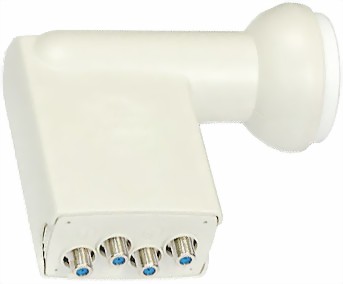 MTI HIGH LINE Quad 4er LNB 0,2 dB AK54-XT2N