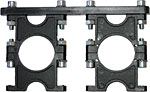 Multifeedhalter in Kunststoff 2fach