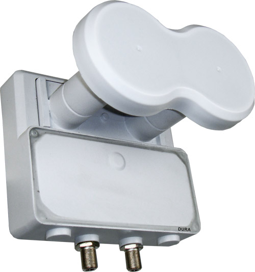 Monoblock Twin LNB Astra/Astra 19.2� + 23.5� f�r 2 Teilnehmer