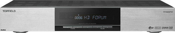 Topfield 7700 HD-PVR mit Festplattenvorbereitung