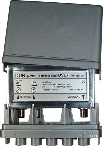 Ferngespeister DVB-T-Verst�rker 30 dB