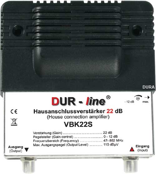 Hausanschlu�verst�rker 22 dB