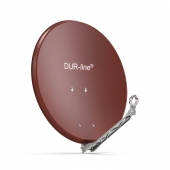 DUR-line Select 60/65 Rot - Alu Sat-Reflektor rot
