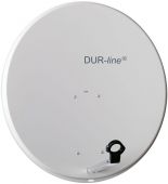 DUR-line MDA 80 Hellgrau - Alu Sat-Reflektor hellgrau