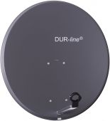 DUR-line MDA 80 Anthrazit  - Alu Sat-Reflektor anthrazit