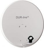 DUR-line MDA 60 Hellgrau - Alu Sat-Reflektor hellgrau