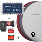 DUR-line MDA 80 + Multischalter Blue eco + LNB 