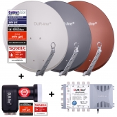 DUR-line Select 75/80 + MS5/8 + LNB - 8 TN Set 