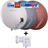 DUR-line Select 85/90 + UK 124 LNB - Einkabel Set 