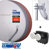 DUR-line Select 85/90 + 2S/4T - 4 Teilnehmer Set 