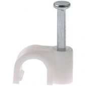 DUR-line DNS-05W-POL - Nagelschellen 5mm - 100Stk Poly - Weiß