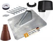 DUR-line 60 BL-R - Dachsparren-Montage-Set rot