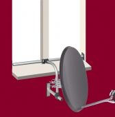 Easymount - Fensterklemmhalterung 