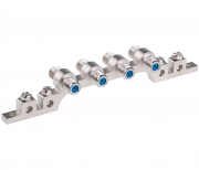 DUR-line DEB 4 Guss - Erdungsblock 4-fach