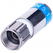 Cabelcon F-6-TD 5.1 TrueDrop - Kompressionsstecker 