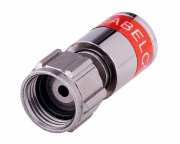 Cabelcon F-MINI-TD QM 4,0 SHORT TrueDrop - Kompressionsstecker 
