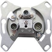 DUR-line DPE 18dB Einkabel - Sat-Durchgangsdose 18dB Durchgangsdose