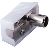Winkel Koax - Stecker 