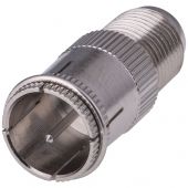 F-Buchse auf F-Stecker Quick - Adapter 