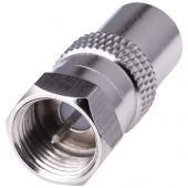 F-Stecker auf IEC-Stecker - Adapter 