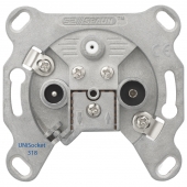 Spaun UNiSocket 318 - Sat-Durchgangsdose 