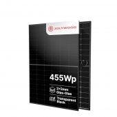 Jolywood JW-HD96N-455W - transparent black - PV Modul 