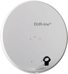 DUR-line MDA 80 Hellgrau - Alu Sat-Reflektor hellgrau