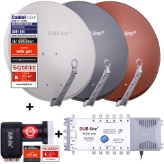 DUR-line Select75/80 + MS5/12 + +Ultra Quattro LNB 