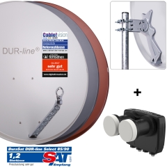 DUR-line Select 85/90 + 2S/2T - 2 Teilnehmer Set 