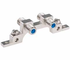 DUR-line DEB 2 Guss - Erdungsblock 2-fach