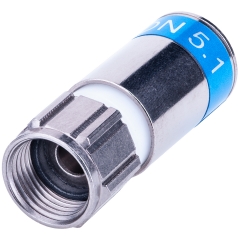 Cabelcon F-6-TD 5.1 TrueDrop - Kompressionsstecker 