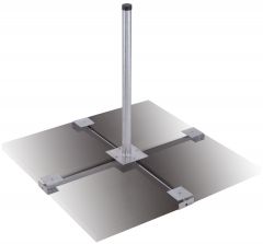 DUR-line Herkules 4PL feuerverzinkt - 4-Plattenständer für 4 Platten