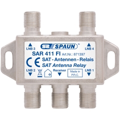 Spaun SAR 411 FI - SAT-Antennen-Relais 