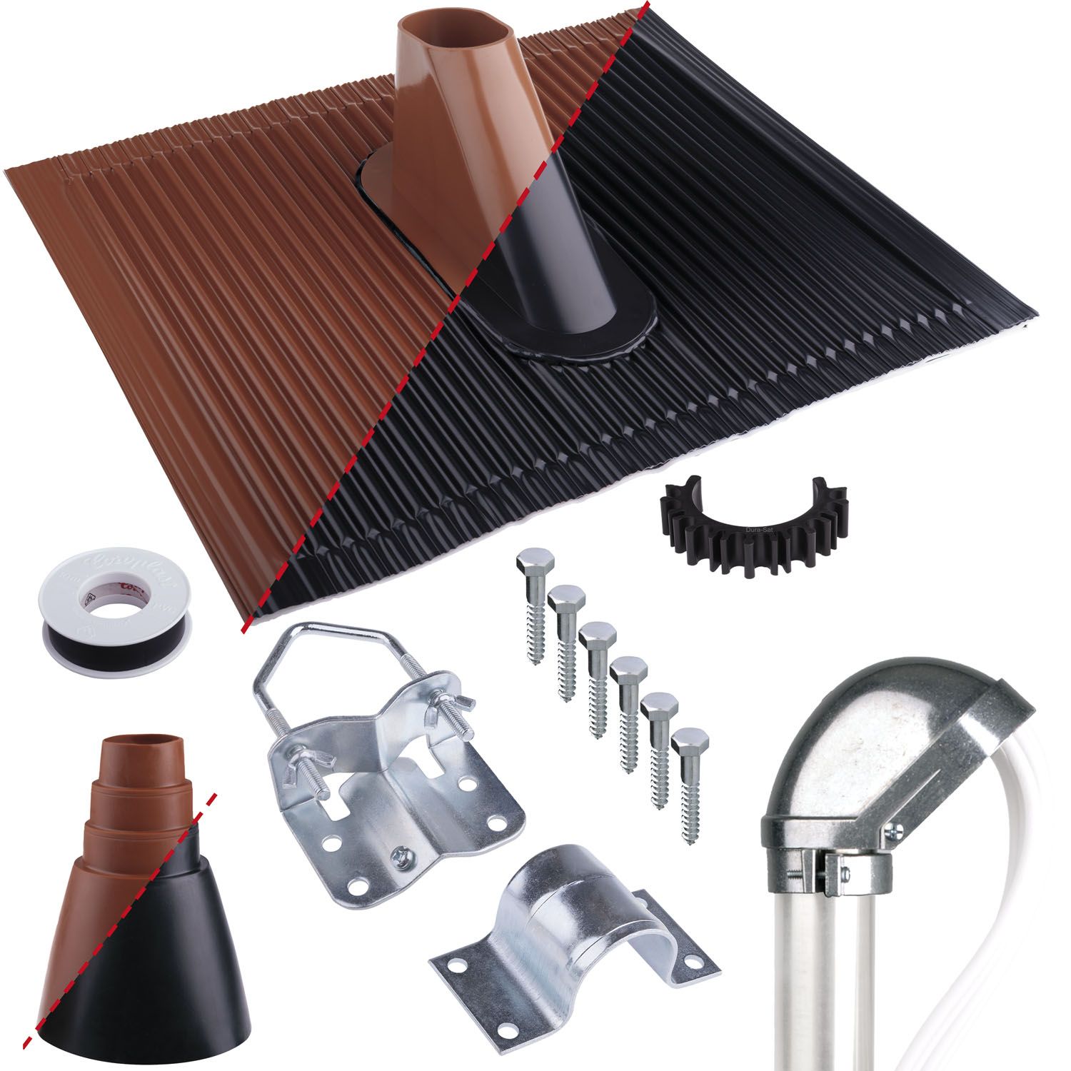 DUR-line MM-S - Mast-Montage Sets 